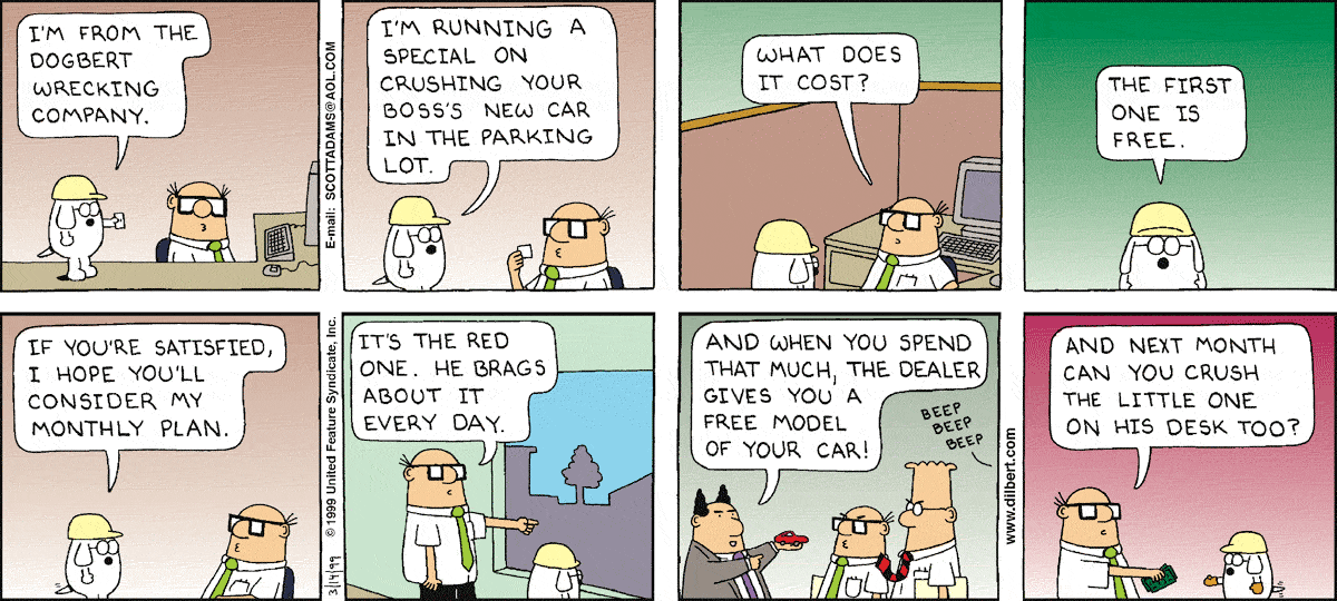 Dilbert Cartoon